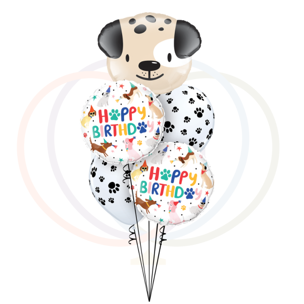 Pup-tastic Birthday Balloon Bouquet